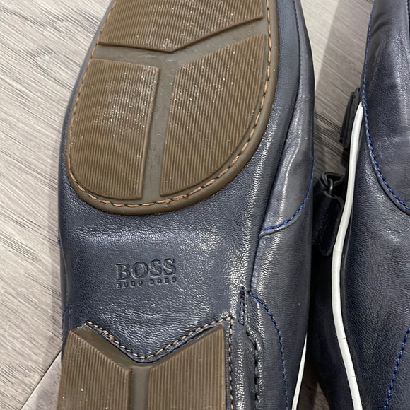 Hugo Boss mens leather shoes: brand new, never worn - Picture 2 of 3